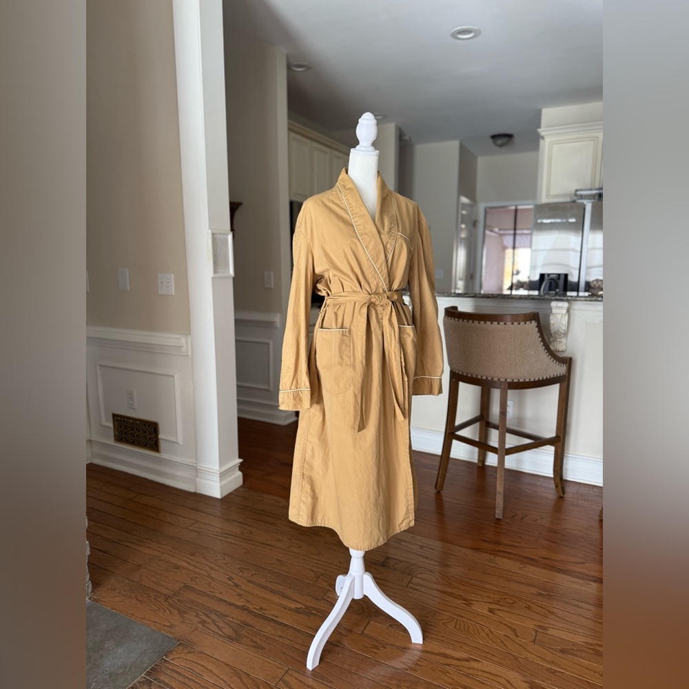 Tan Belted Robe